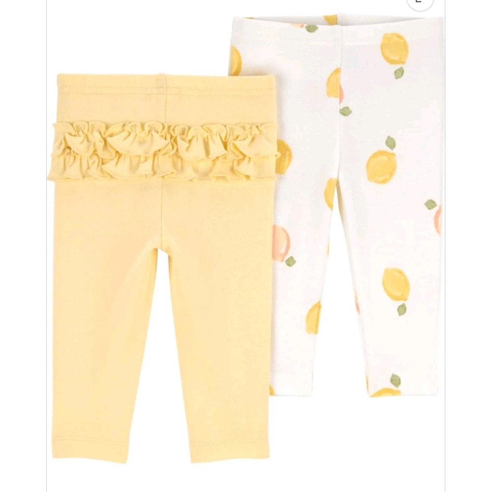 Infants pants Carter Child of mine 2 pieces set baby girls pants Preemie